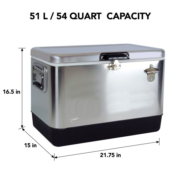 Stainless steel cheap cooler box